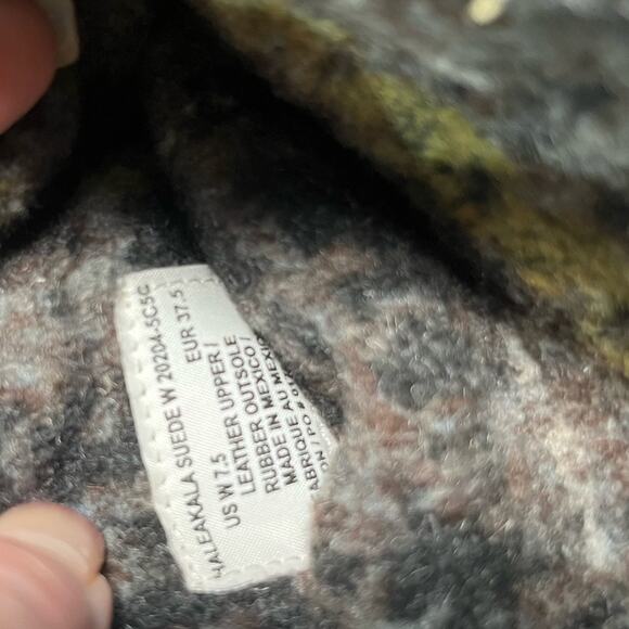 OluKai Womens 7.5 Tall Suede Insulated Brown Winter Boots - Picture 10 of 10